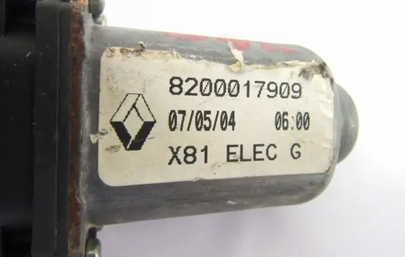 Renault Espace - Grand espace IV Rear door window regulator motor 8200017909