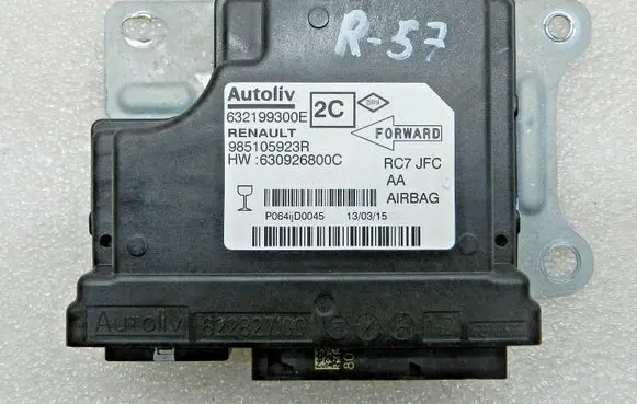 Renault Espace V (RFC) Airbag control unit/module 985105923R 985105127R