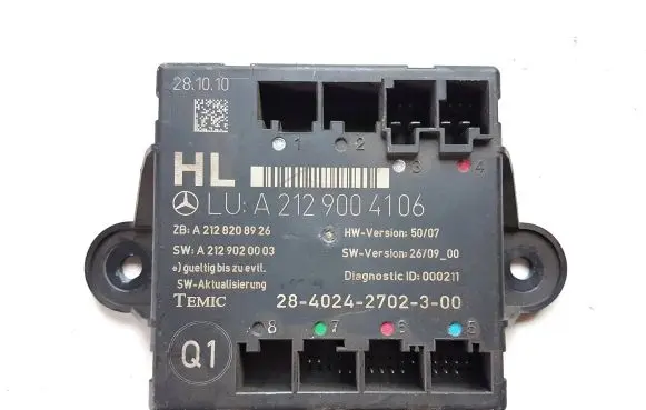 Mercedes-Benz C W204 Door control unit/module A2129004106