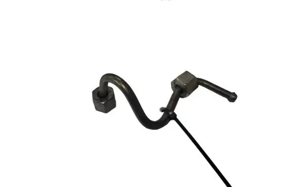 Fuel injector supply line/pipe