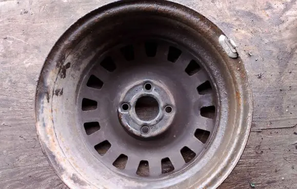 Honda Jazz R14 steel rim 