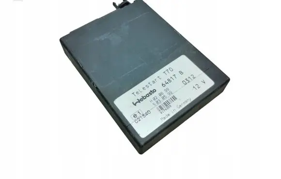 Volvo S70 V70 V70 XC Auxiliary pre-heater (Webasto) 64817B