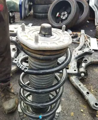 Volkswagen Crafter Front wheel hub spindle knuckle brak
