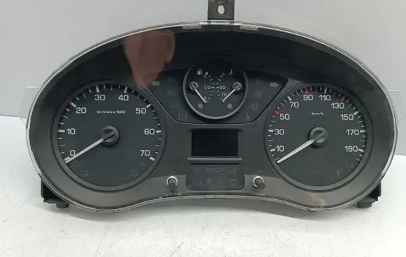 Peugeot Partner Speedometer (instrument cluster) 9666904880 503001316123 LB41NWW63