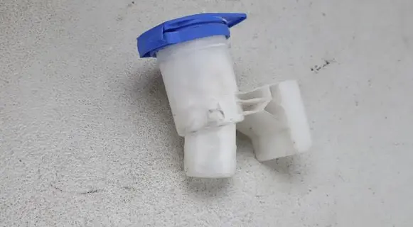 Volkswagen Atlas Cross Sport Window washer liquid tank fill tube 3Q0955455