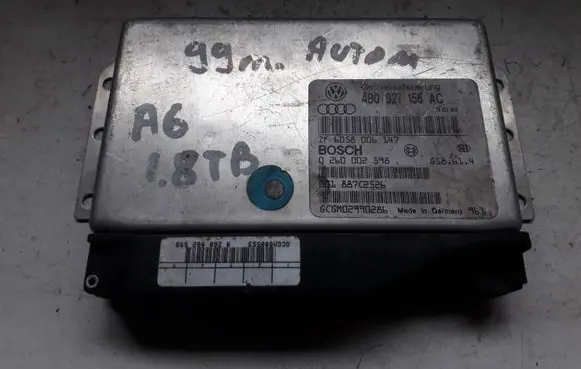 Audi A6 S6 C5 4B Gearbox control unit/module 4B0927156AC