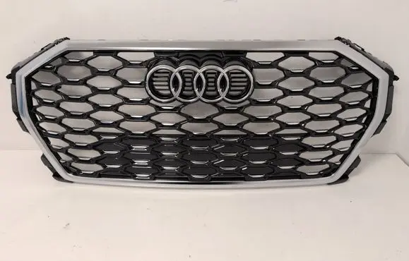 Front bumper upper radiator grill