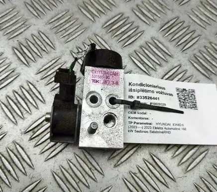 Hyundai IONIQ 6 Air conditioning (A/C) expansion valve DX1T1JWECA01