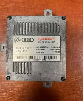 Audi A3 S3 8V Headlight ballast module Xenon 4G0907397P