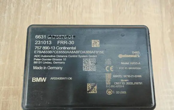 BMW X6 G06 Distronic sensor radar 5A75876