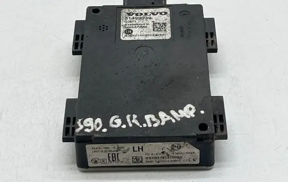 Volvo S90, V90 Blind spot module 31499939 28370307 RSH52161310091