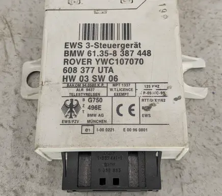 Immobilizer control unit/module