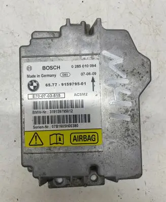 BMW X5 E70 Airbag control unit/module 9159795 319159795012 0285010094