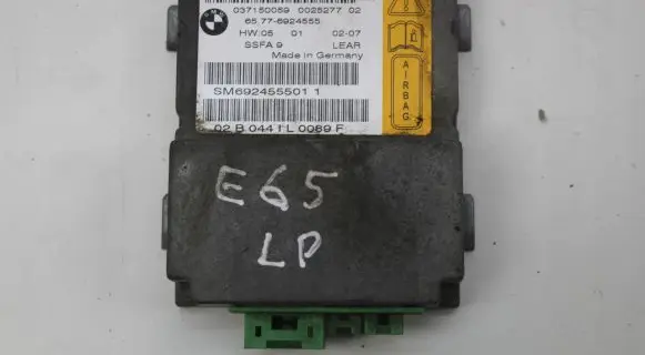 BMW 7 E65 E66 Airbag control unit/module 6924555