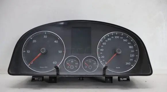 Volkswagen Cross Touran I Speedometer (instrument cluster) 1T0920874A