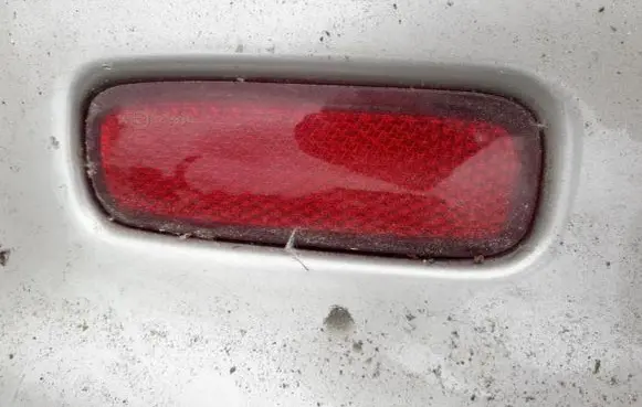 Peugeot 607 Rear tail light reflector
