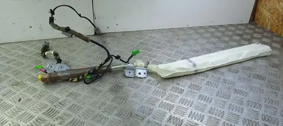 Front door airbag