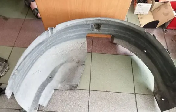 Opel Vectra C Front wheel arch liner splash guards 13183315 315061460