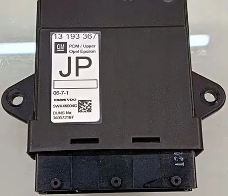 Opel Vectra C Door control unit/module 13193367