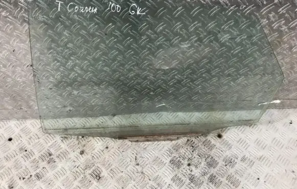 Rear door window glass