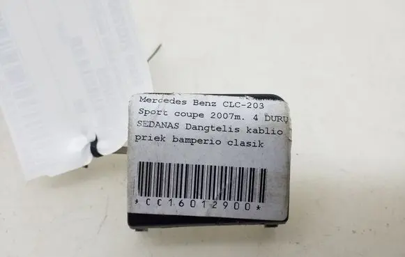 Mercedes-Benz CLC CL203 Front tow hook cap/cover A2038850926