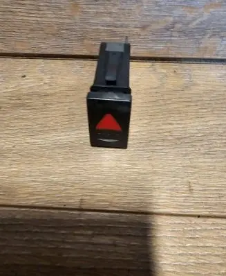 Volkswagen PASSAT B5.5 Hazard light switch 3B0953235B