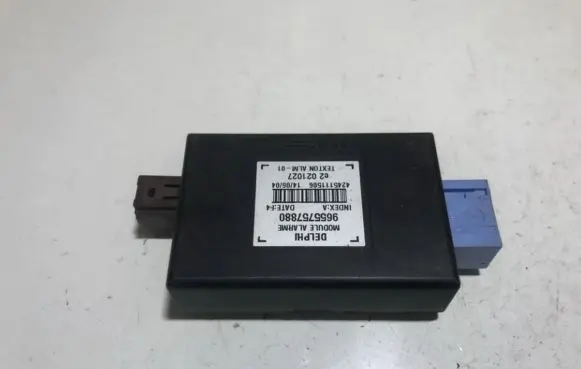 Peugeot 807 Alarm control unit/module 9655757880 4245111506