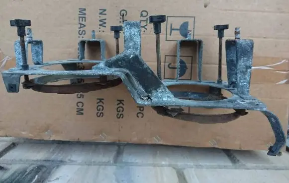 Jaguar XJ X40 Headlight/headlamp mounting bracket 395X335X6