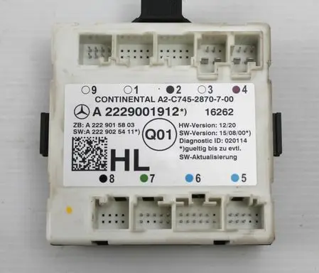 Mercedes-Benz GLC X253 C253 Door control unit/module A2229001912