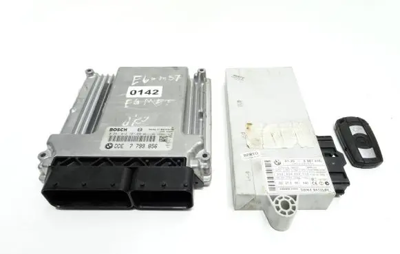 BMW 3 E90 E91 Engine ECU kit and lock set 7799856 6981416 1039S11317
