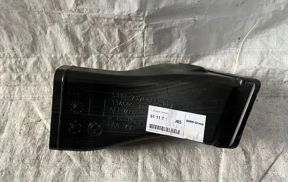 BMW 5 E60 E61 Intercooler air channel guide 7178085