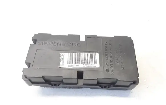 Peugeot 407 Tire pressure control unit 9655140080