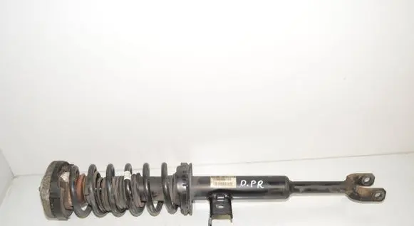 Front shock absorber with coil spring