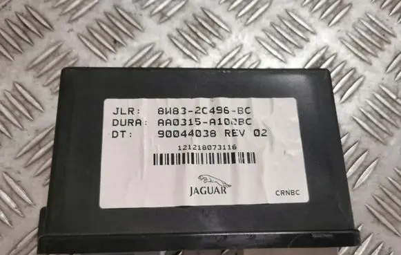 Jaguar XF Hand brake control module 8W832C496BC