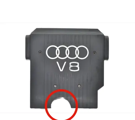 Audi V8 Engine cover (trim) 077133837B 077129620