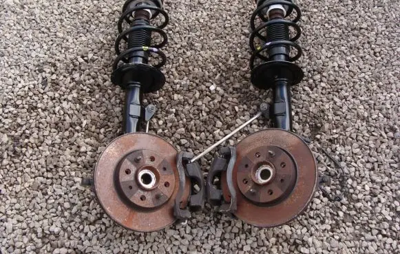 Fiat Panda II Front shock absorber with coil spring