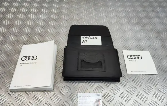Audi A4 S4 B9 Owners service history hand book 