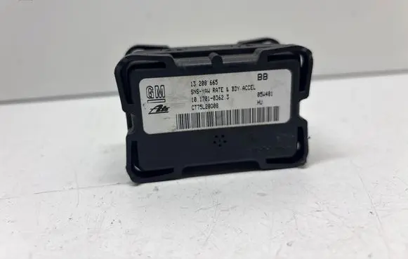 Opel Zafira B ESP acceleration yaw rate sensor 13208665