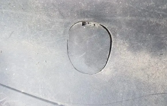 Fiat Punto (176) Rear bumper row hook cap/cover 