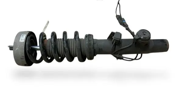 Front shock absorber with coil spring