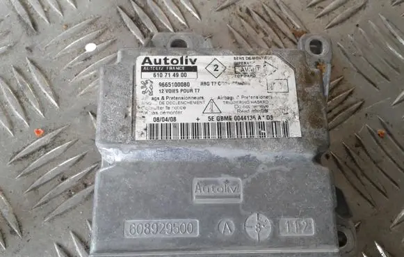 Peugeot 308 Airbag control unit/module 610714900 9665100080