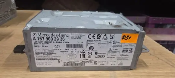Mercedes-Benz GLE W167 Radio/CD/DVD/GPS head unit A1679002936