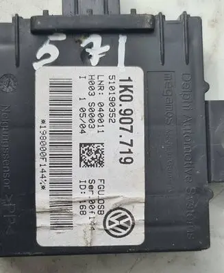 Volkswagen Touran I Alarm control unit/module 1K0907719 510190352 198000F144
