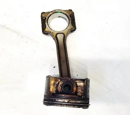 Piston with connecting rod