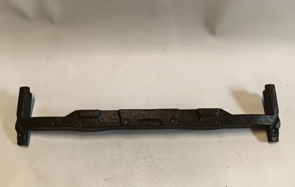 Front bumper foam support bar