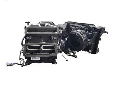 Interior heater climate box assembly