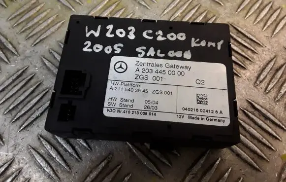Gateway control module