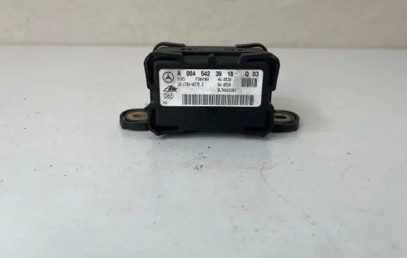 Mercedes-Benz S W221 ESP acceleration yaw rate sensor A0045423918 DL76H22QBI 10170103753