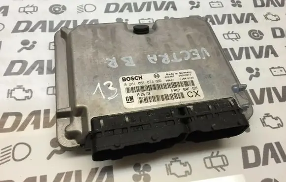 Opel Astra G Engine control unit/module 09136119 0281001874 11840129