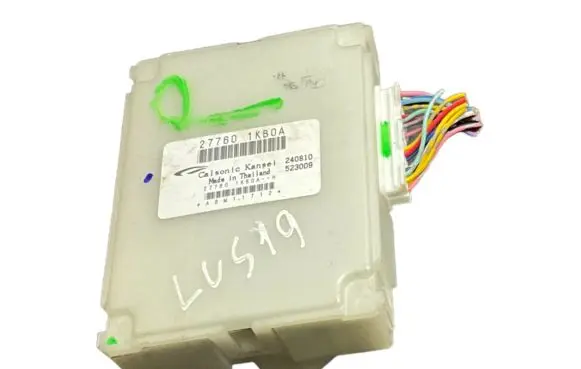 Nissan Juke I F15 Air conditioning/heating control unit 277601KB0A
